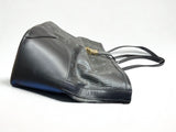 MCM Black Leather Tote S5036