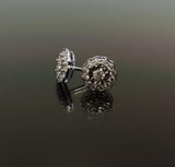 750WG Diamond Earrings D26 0.42cts