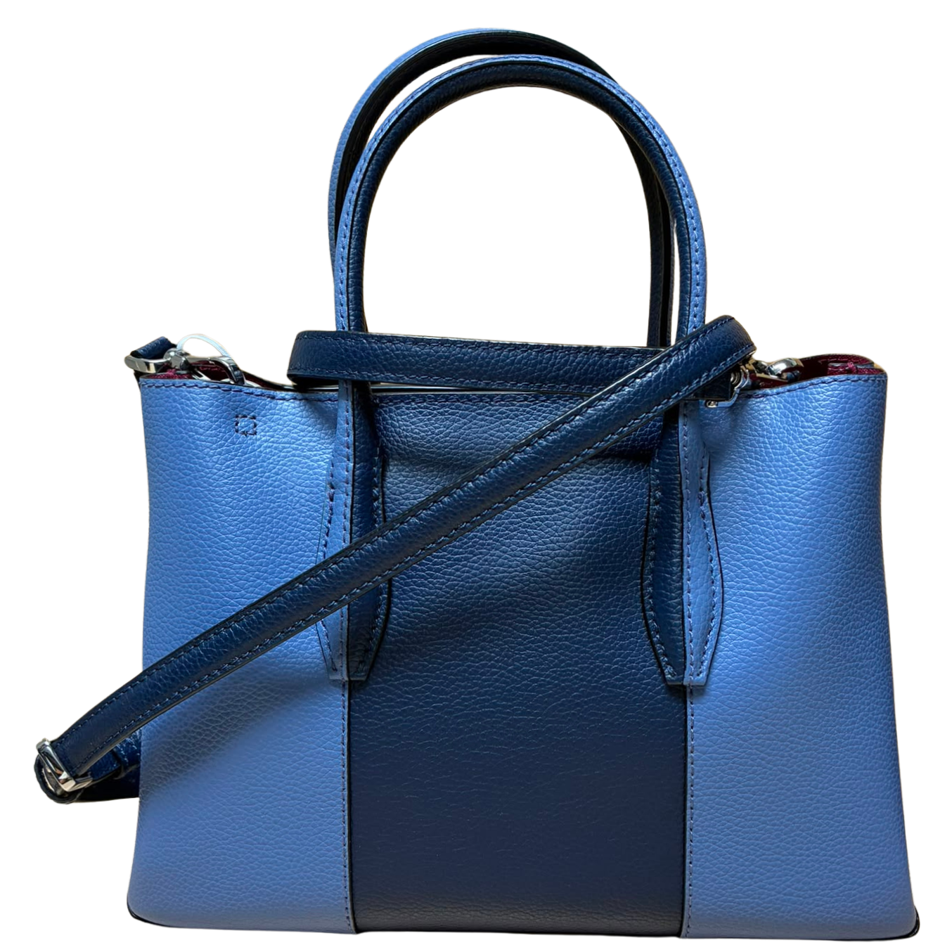 Kate Spade Eva Small Top Zip Satchel Blueberry Cobbler