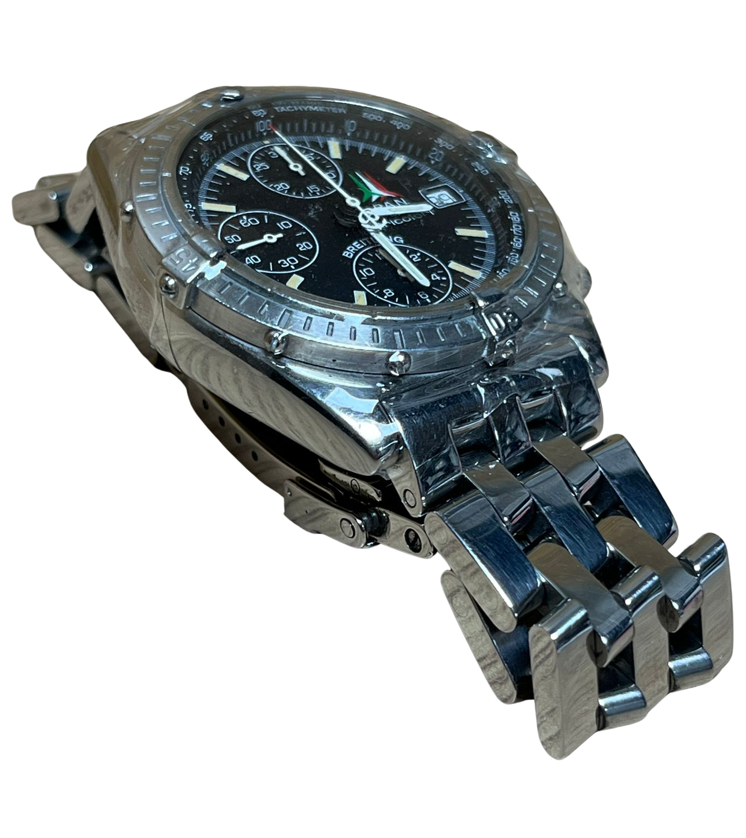 Breitling Chronomat PAN Frecce Tricolori Limited Edition Wristwatch