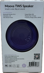 XCEED XC750 MOOVA Magnetic Bluetooth Speaker Black Purple
