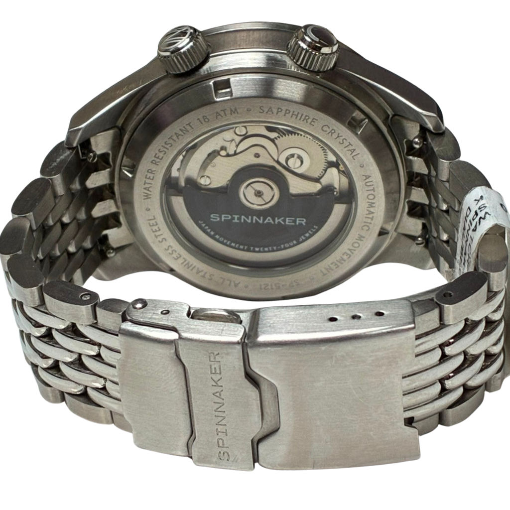 Spinnaker SP5121 Bradner GMT Automatic Watch Parisian Night