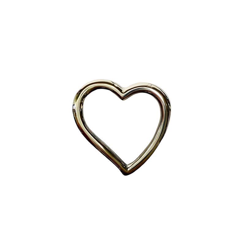 750WG Open Heart Pendant 1.0GM