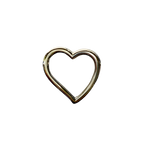 750WG Open Heart Pendant 1.0GM