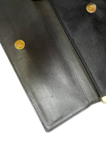 Gucci Black Satin Evening Clutch