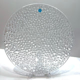 Tiffany & CO Bubble Design Crystal Plate