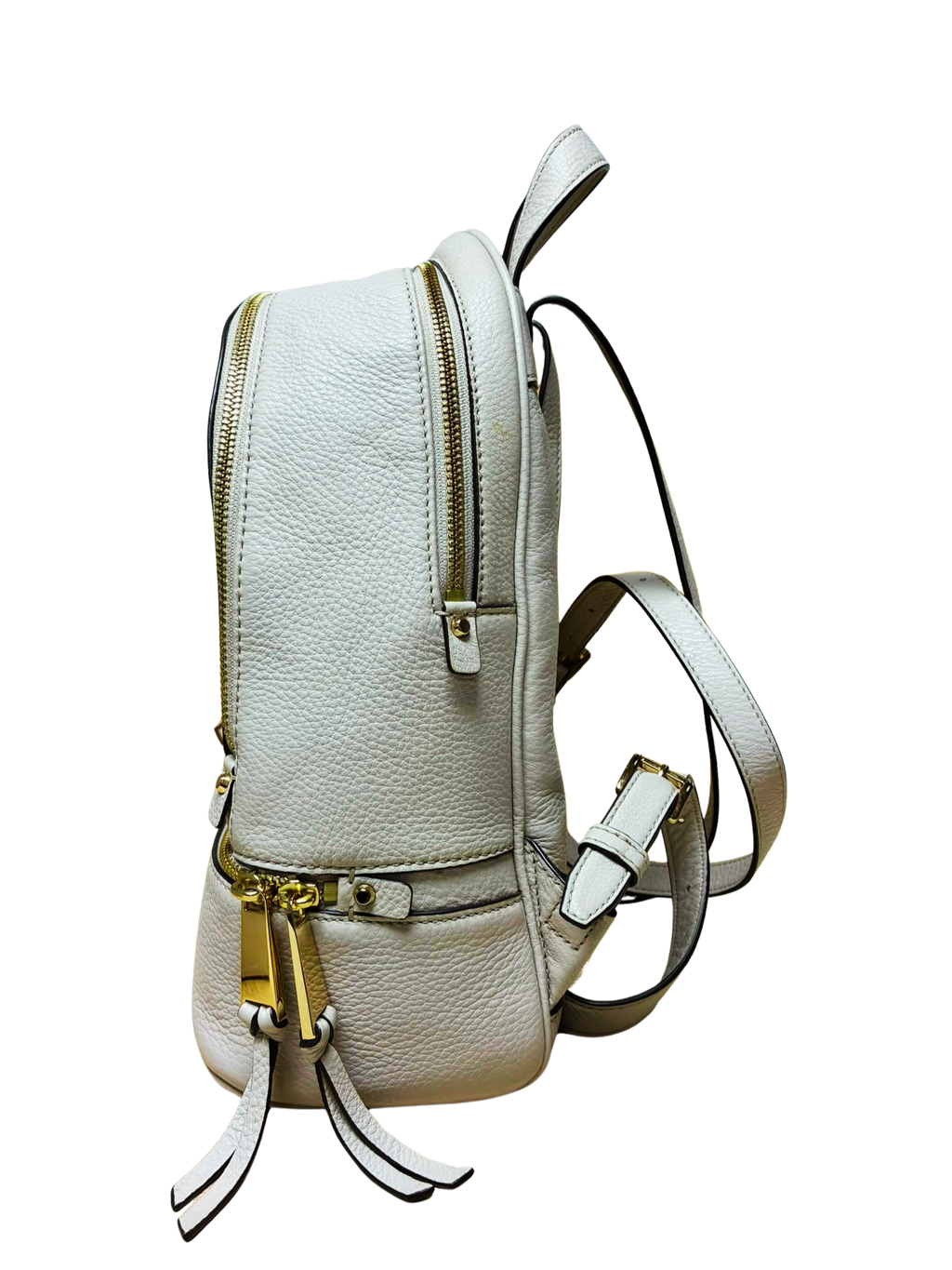 Michael Kors Rhea Medium Pebbled Leather Backpack
