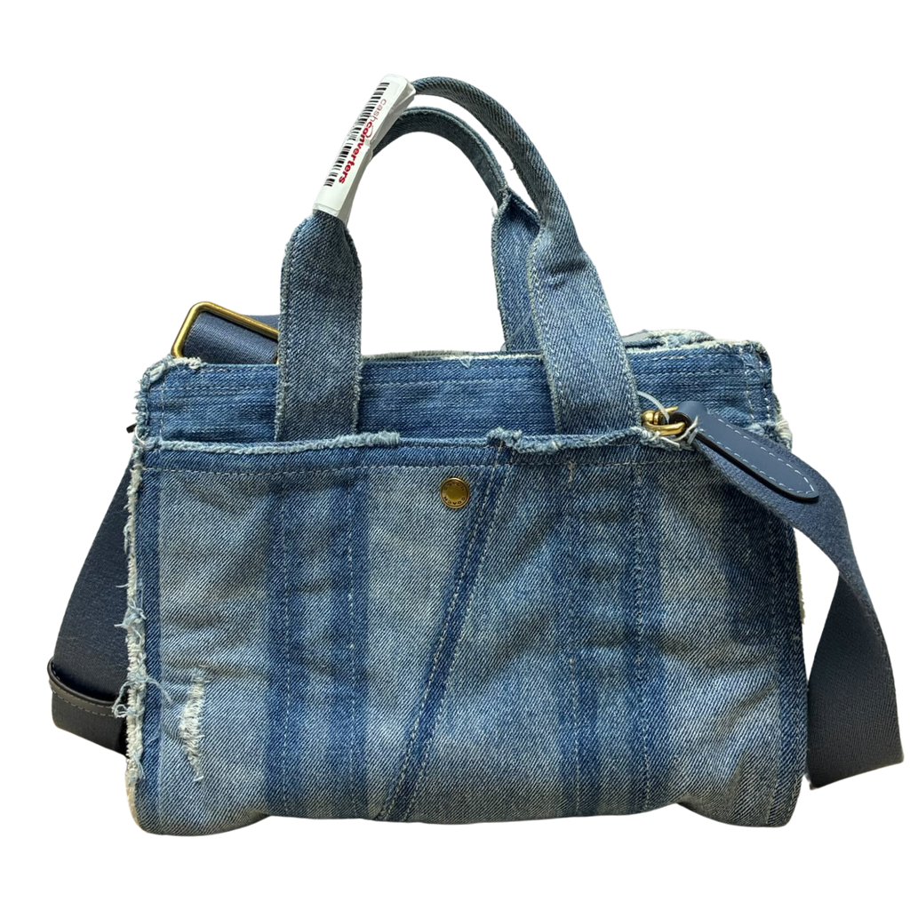 Coach L2581CCX13 Cargo Tote 26 with Repurposed Denim Patchwork