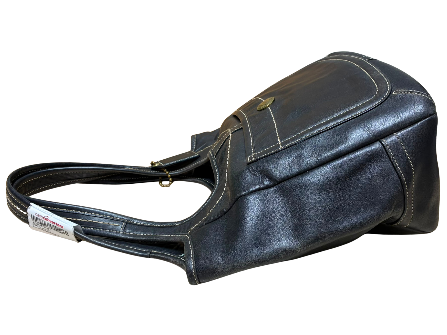 Vintage Coach Legacy Ergo Leather Tote Bag Black
