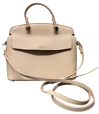 Furla Beige Leather Small My Piper Top Handle Bag