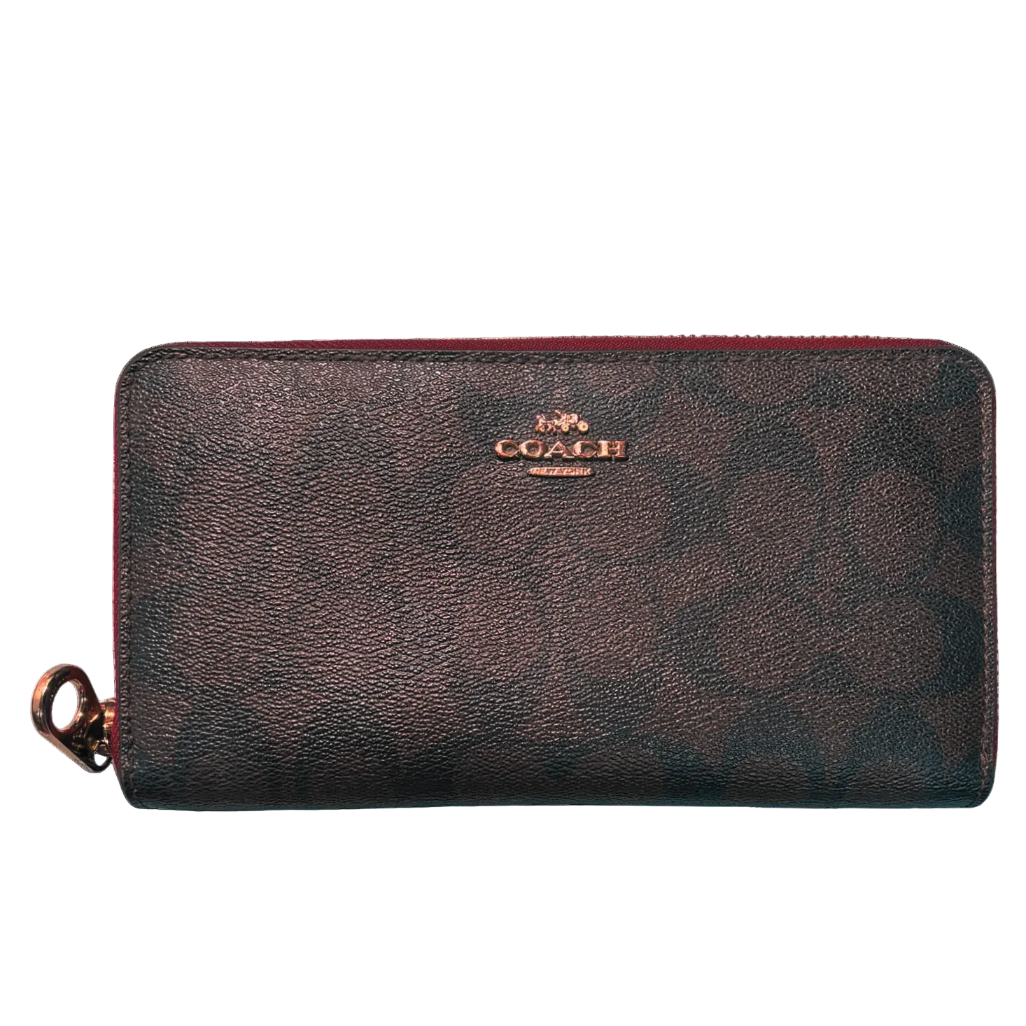 Coach C4452 Long Zip Around Wallet Signature Canvas Main image