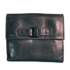 Salvatore Ferragamo Leather BiFold Wallet Black
