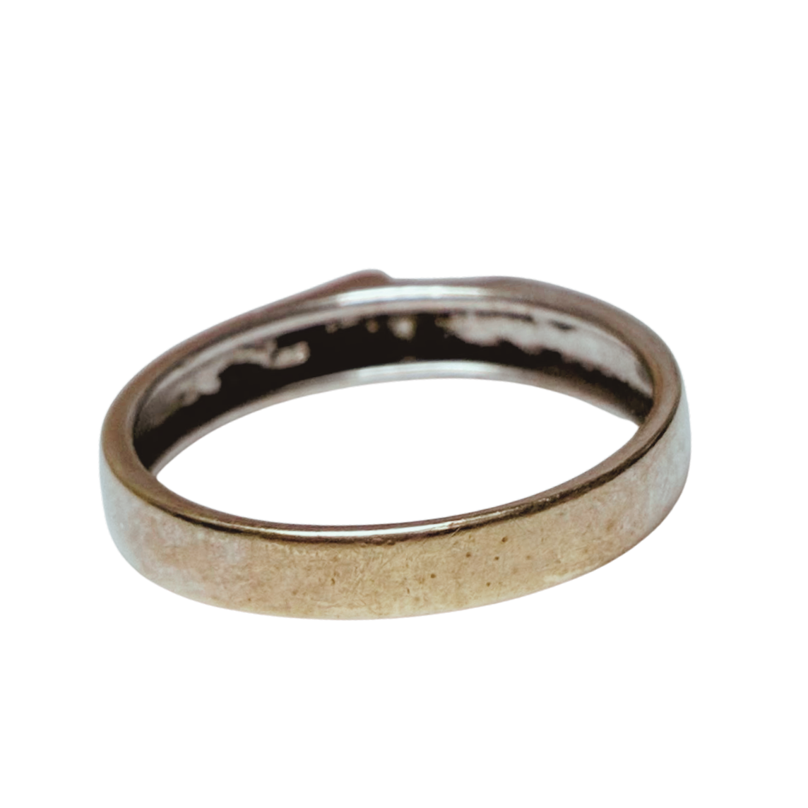 18K White Gold Diamond Ring 3.5GM Secondary image