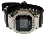 Casio GShock GM5600 Metal Bezel Silver Black Watch