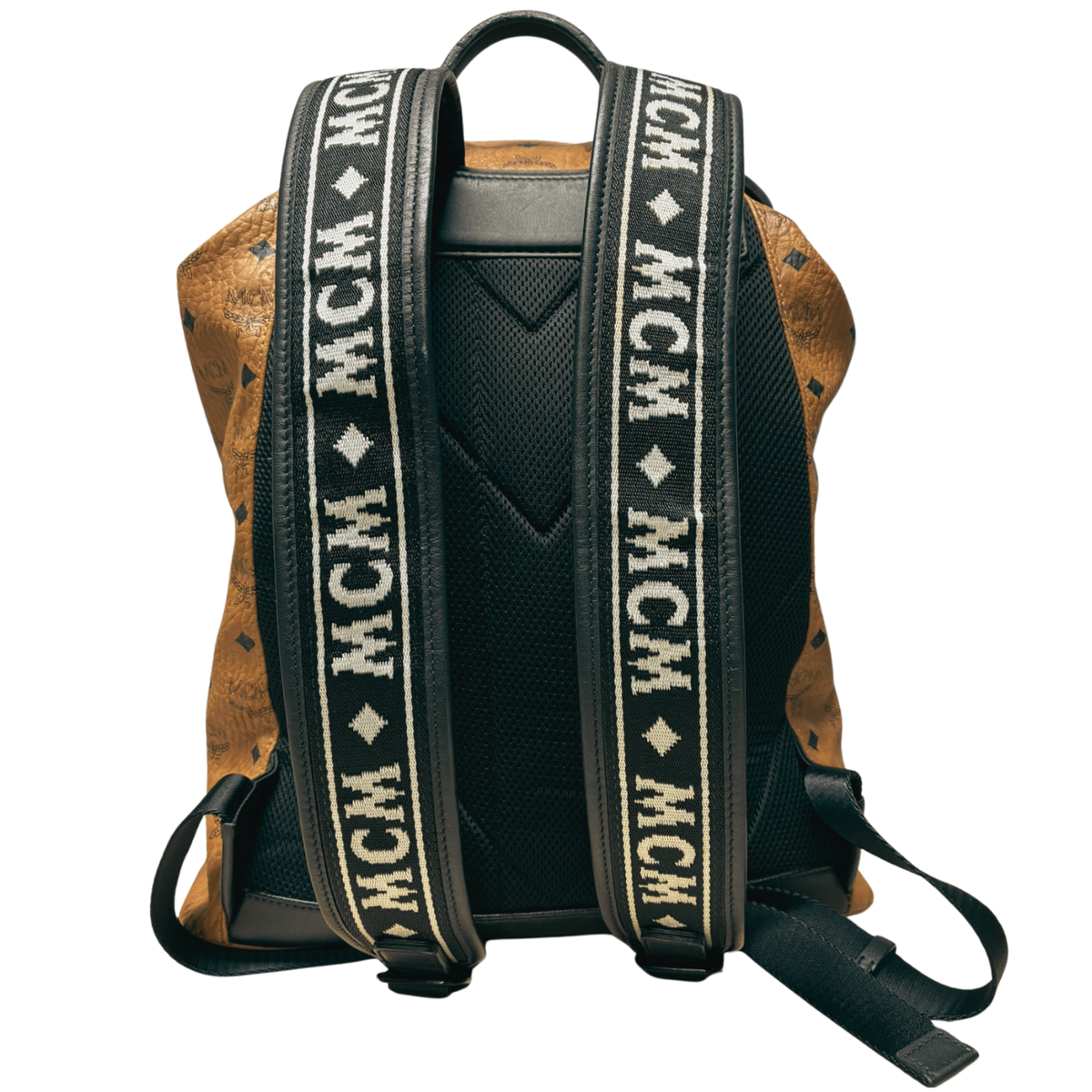 MCM Visetos Raymonde Two Pocket Backpack