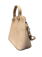 Furla Beige Leather Small My Piper Top Handle Bag