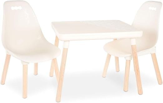B Toys B Spaces Table And Chair Set Ivory