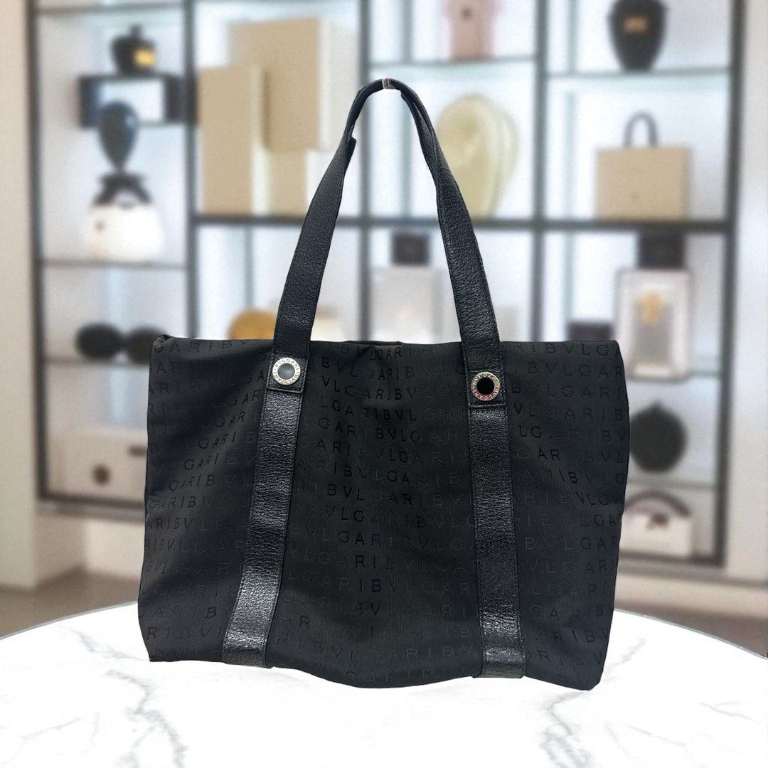 Bvlgari Tote Bag, Black Main image