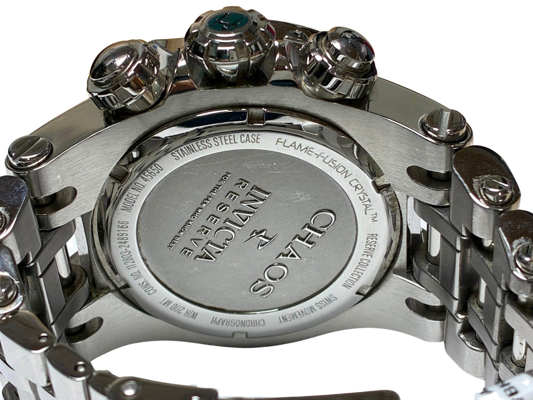 Invicta 45650 Reserve Chaos Mens Quartz Watch