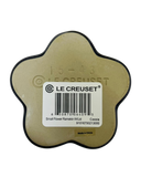 Le Creuset Small Flower Ramekin With Lid 7oz Cassis