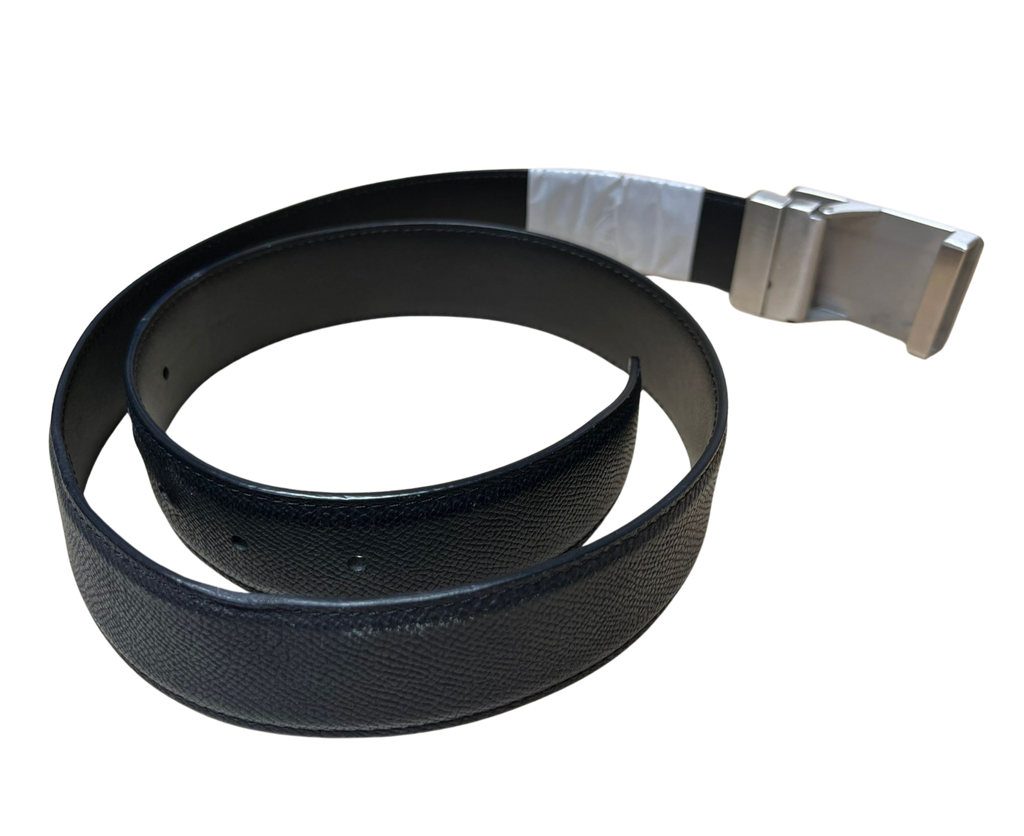 Braun Buffel Leather Belt Black