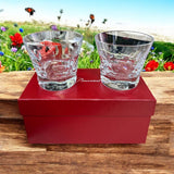 Baccarat Rock Glass Set of 2