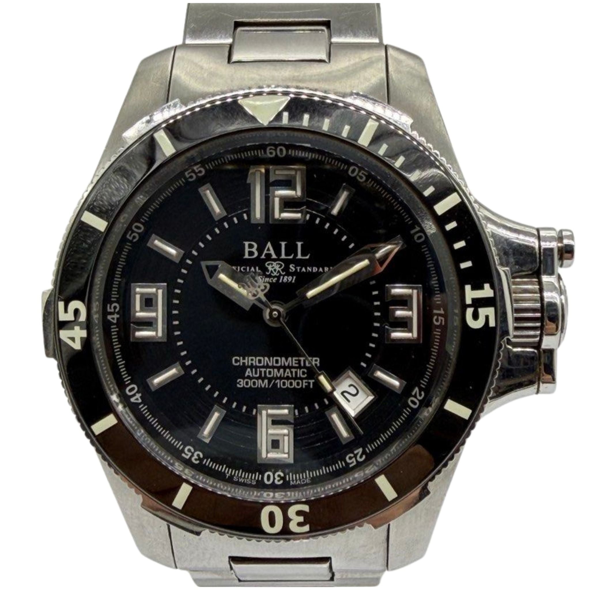 Ball Engineer Hydrocarbon DM2136A 42mm Automatic Black Dial Watch Main image