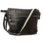 Bally Black Calf Leather Messenger Bag