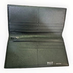 Bally Long Black Wallet