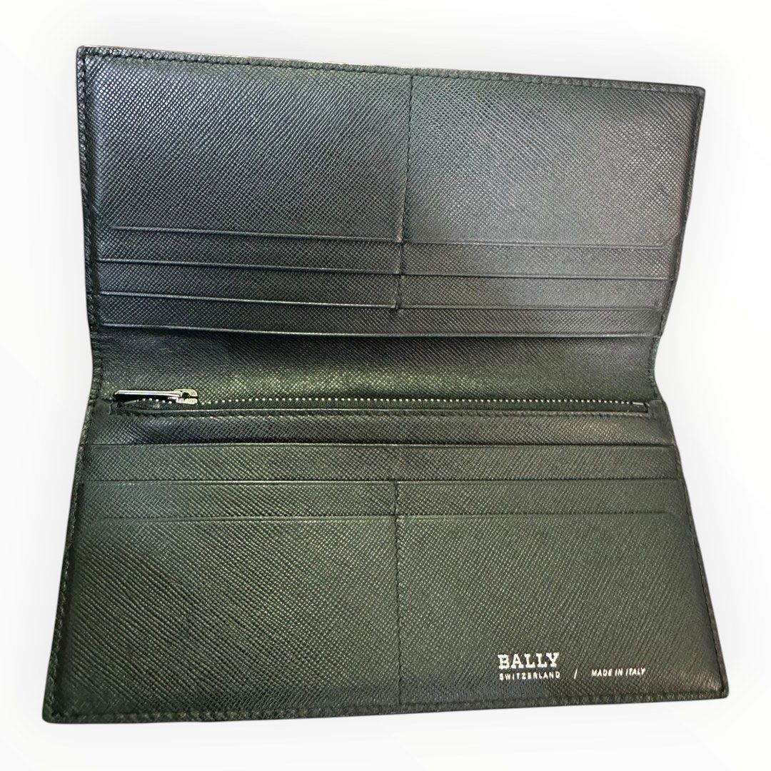 Bally Long Black Wallet