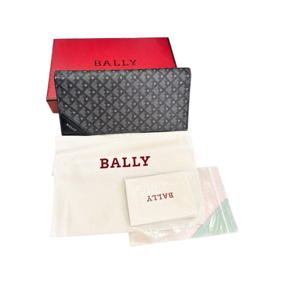 Bally Long Black Wallet