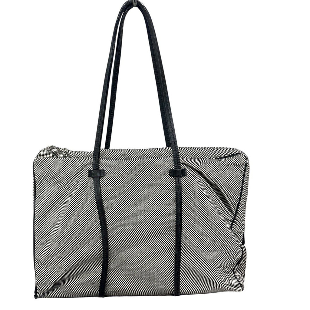 Bally Canvas & Leather Tote Bag