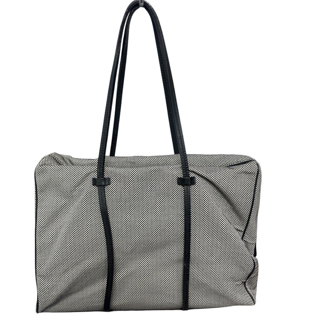 Bally Canvas & Leather Tote Bag