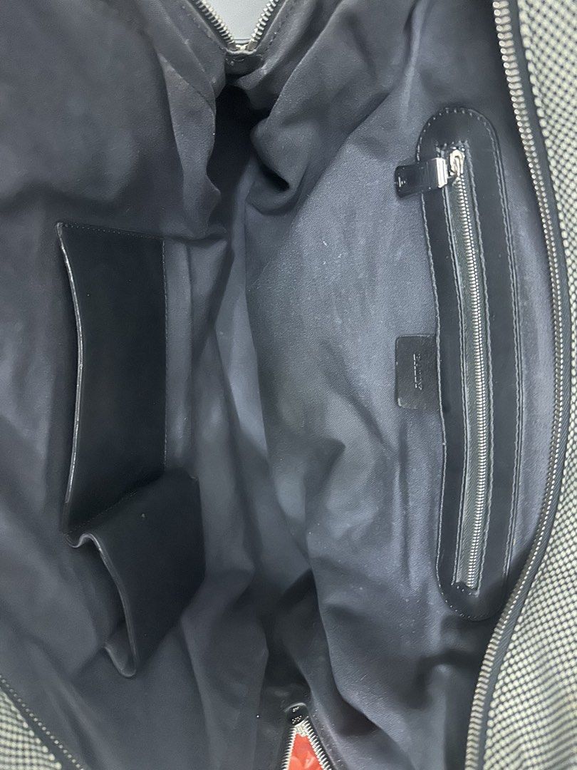 Bally Canvas & Leather Tote Bag