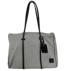 Bally Canvas & Leather Tote Bag