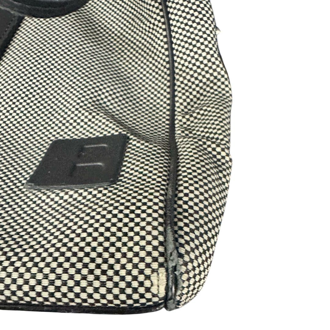Bally Canvas & Leather Tote Bag