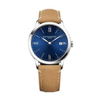 Baume & Mercier Classima MOA10385 40mm Quartz Blue Dial Watch
