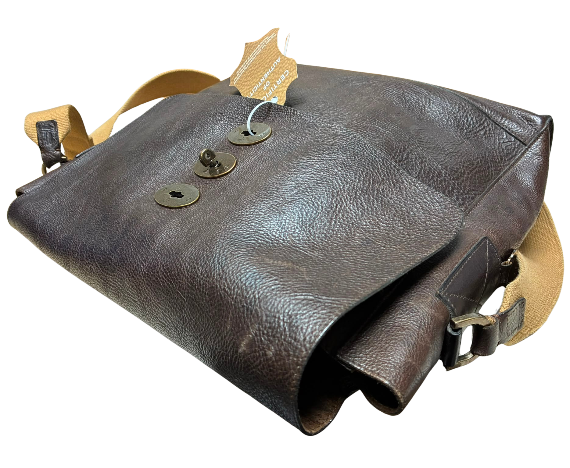 Mulberry Brynmore Messenger Bag Brown Leather