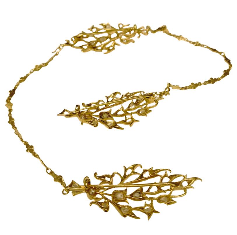20KYG Kerongsang Brooch Set 15.9GM