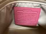 Coach Hobo Shoulder Bag Leather Pink