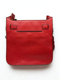Michael Kors Hamilton Medium Leather Messenger Bag Burnt Red