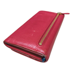 Prada Vitello Grain BiColor Continental Long Wallet