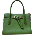 Kate Spade New York Toujours Medium Satchel Lichen Green Pebble Grain Leather