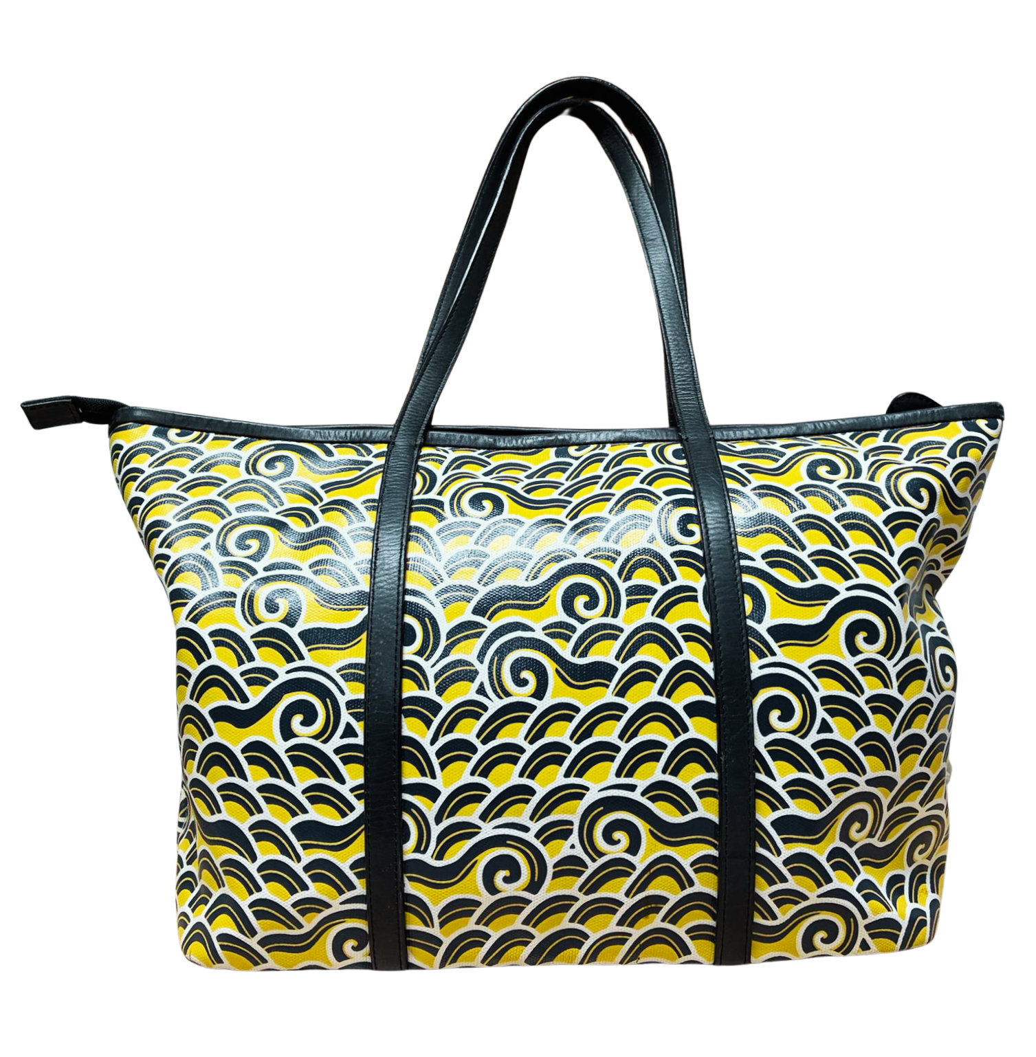 Shanghai Tang Prosperity Cloud Patterned Tote Bag Secondary image