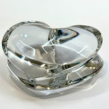 Baccarat Zinzin Clear Crystal Heart Paper Weight