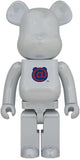 BE@RBRICK 1st Model White Chrome 1000%