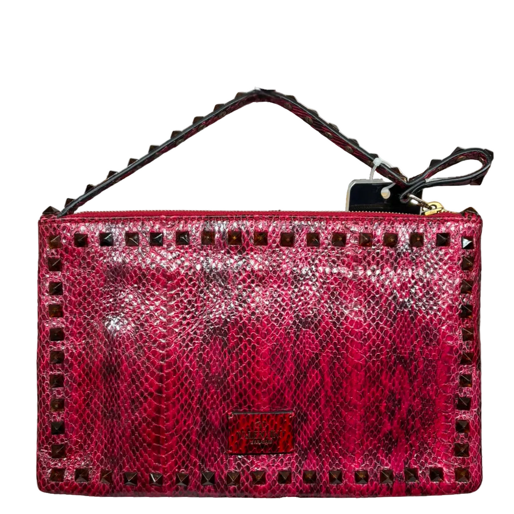 Valentino Garavani Rockstud Wristlet Clutch