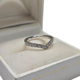 750WG D15 Diamond Ring