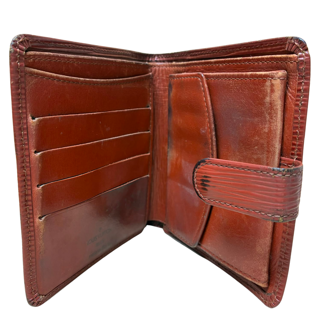 Louis Vuitton M63553 Epi Leather Compact Bifold Wallet