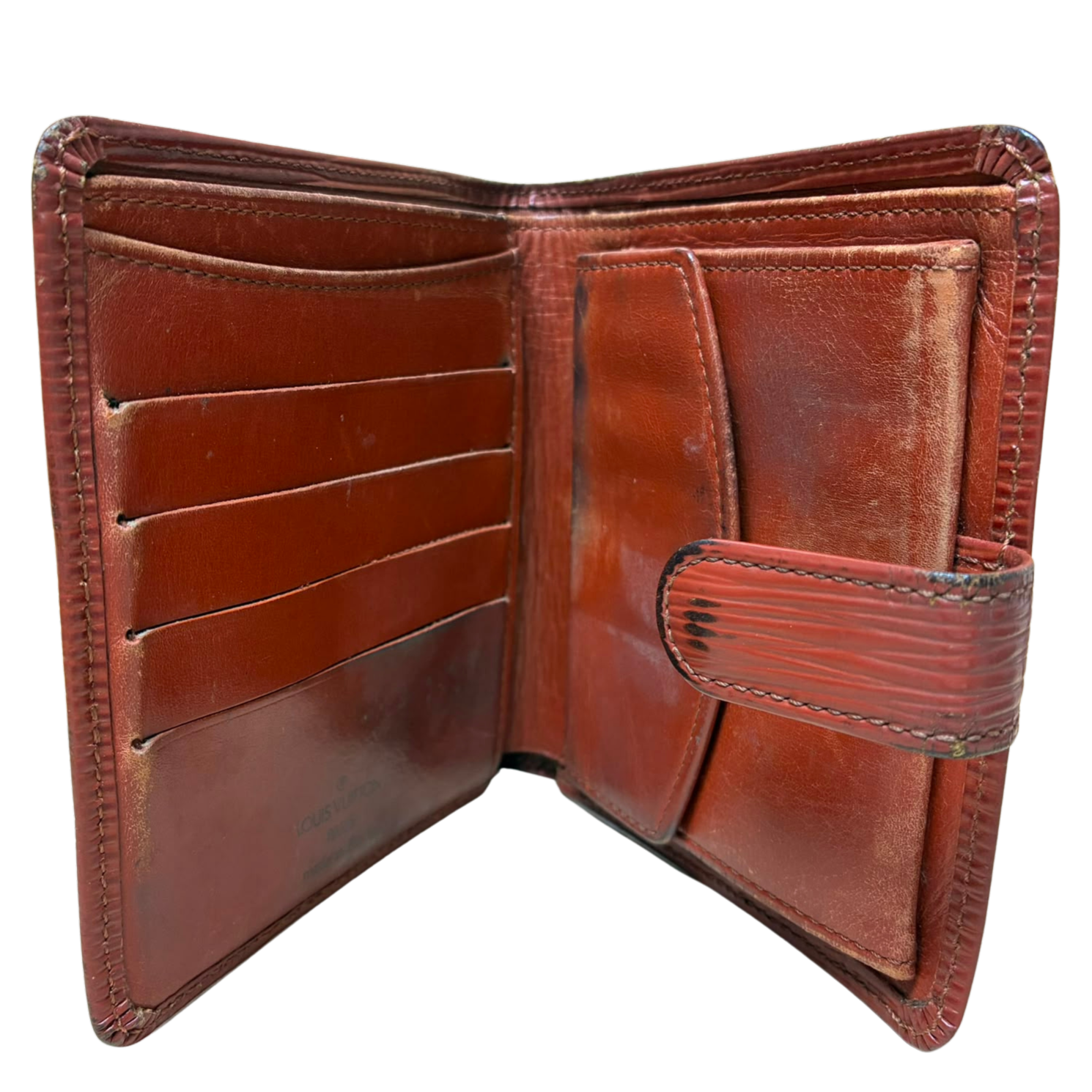 Louis Vuitton M63553 Epi Leather Compact Bifold Wallet